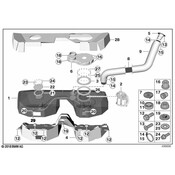 BMW Fuel Tank Sending Unit Strainer - Genuine BMW 16148551342