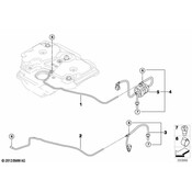BMW Hose Line - Genuine BMW 16197210544