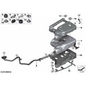 BMW SCR Reservoir Passive Tank - Genuine BMW 16197222146