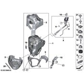 BMW Insulation Active Tank Bottom - Genuine BMW 16197295655
