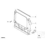 BMW Bracket - Genuine BMW 17101439137