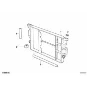 BMW Profile-Gasket (L=429mm) - Genuine BMW 17101737861