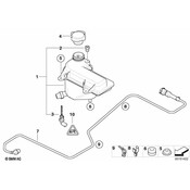BMW Expansion Tank - Genuine BMW 17107836448