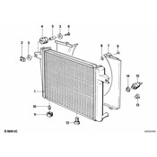 BMW Radiator - Genuine BMW 17111707509