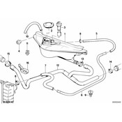 BMW Expansion Tank - Genuine BMW 17111712196