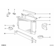 BMW Covering Left - Genuine BMW 17111723348