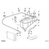 BMW Vent Pipe - Genuine BMW 17112226302