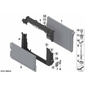 BMW Module Carrier - Genuine BMW 17112284247