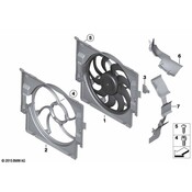 BMW Air Duct - Genuine BMW 17112284794