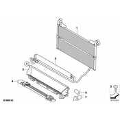 BMW Rubber Mounting - Genuine BMW 17117565514