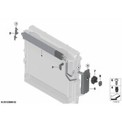 BMW Retaining Clip - Genuine BMW 17117585491