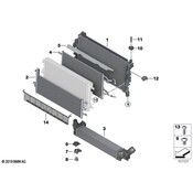 BMW Radiator - Genuine BMW 17117634563
