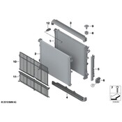 BMW Radiator - Genuine BMW 17118642745