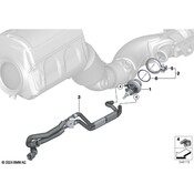BMW Line Metering Module-Feed-Return - Genuine BMW 17128519112