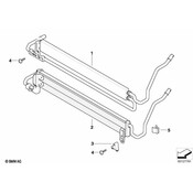 BMW Power Steering Cooler - Genuine BMW 17217519215