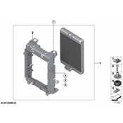 BMW Radiator - Genuine BMW 17217645692