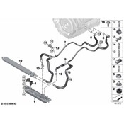 BMW Auto Trans Oil Cooler - Genuine BMW 17217849684