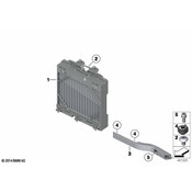 BMW Engine-Oil Cooler - Genuine BMW 17217984389