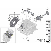 BMW O-Ring (5-8X5) - Genuine BMW 17218524844