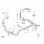 BMW Oil Cooling Pipe Outlet (4Hp22) - Genuine BMW 17221712288