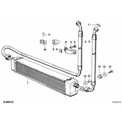 BMW Oil Cooling Pipe - Genuine BMW 17222225806
