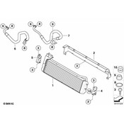 BMW Engine Oil Cooler Hose Assembly - Genuine BMW 17222282911