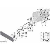 BMW Auto Trans Oil Cooler Hose Assembly - Genuine BMW 17228482758