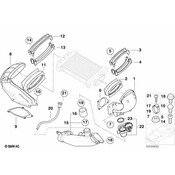 Mini Cooper Air Duct - Genuine Mini 17511523431