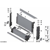 BMW Sealing Lower - Genuine BMW 17517600545