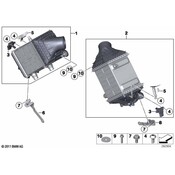 BMW Intercooler Bracket - Genuine BMW 17517843120