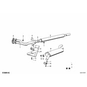BMW Rear Silencer (Usa) - Genuine BMW 18121245523