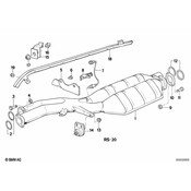 BMW Bracket - Genuine BMW 18201311706