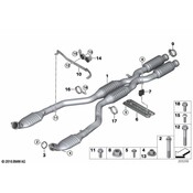 BMW Exhaust Bracket - Genuine BMW 18207841052