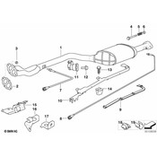 BMW Catalytic Converter - Genuine BMW 18301435664