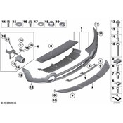 Mini Cooper Tailpipe Trim Right (R60 Jcw) - Genuine Mini 18302197442