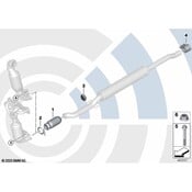 MINI Decoupling Element - Genuine MINI 18302455551