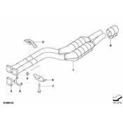 BMW Catalytic Converter - Genuine BMW 18307515236