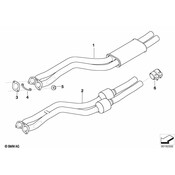 BMW Catalytic Converter - Genuine BMW 18307562227
