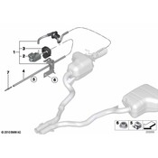 BMW Electric Changeover Valve With Bracket - Genuine BMW 18307586758