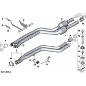 BMW Catalytic Converter - Genuine BMW 18307592437