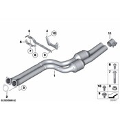 BMW Catalytic Converter - Genuine BMW 18307647051