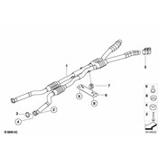 BMW Catalytic Converter - Genuine BMW 18307836547