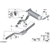 BMW Catalytic Converter - Genuine BMW 18307933842