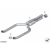 BMW Exhaust Muffler - Genuine BMW 18307935482