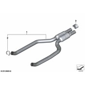 BMW Exhaust Muffler - Genuine BMW 18308649960