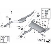 BMW Rp-Catalytic Converter - Genuine BMW 18309452323