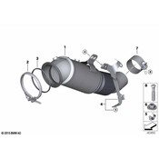 BMW Catalytic Converter - Genuine BMW 18327934433