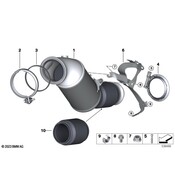 BMW Catalytic Converter - Genuine BMW 18328671138