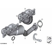 BMW Exhaust Manifold - Genuine BMW 18407545311