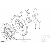 BMW Clutch Kit - Genuine BMW 21207528210